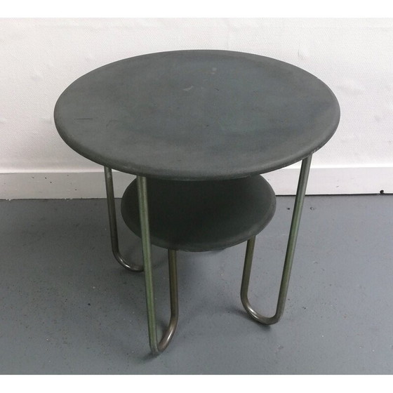 Image 1 of Vintage dubbel tafelblad van Selette Bahaus, 1950