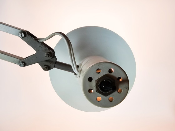 Image 1 of Hala Zeist - Architectenlamp - Wandlamp - Busquet - Gebroken Wit - 60'S