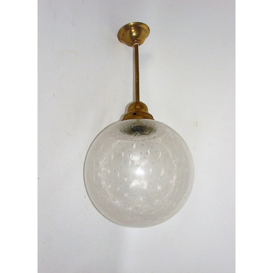 Image 1 of Vintage messing hanglamp, 1960