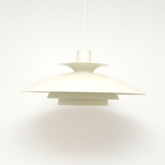 Image 1 of Witte lamp in groot formaat, Denemarken, jaren 80