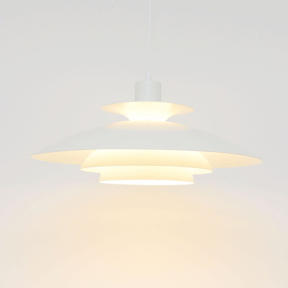 Image 1 of Witte lamp in groot formaat, Denemarken, jaren 80