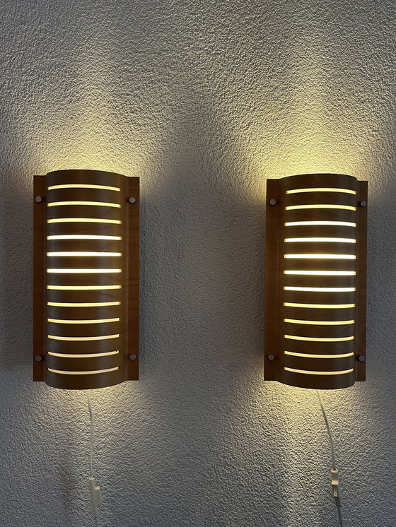 Image 1 of Vintage IKEA Strimma wandlamp (design Kurt & Marianne Hagberg)