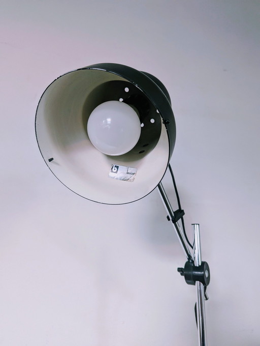 Vintage Vloerlamp Staal/ Chroom Brilliant, 1960S