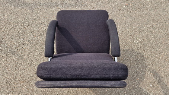 Image 1 of Gelderland 4960 Fauteuil Zwart Chroom