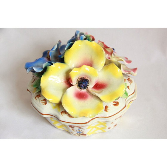 Image 1 of Vintage keramiek doos, Italië 1950