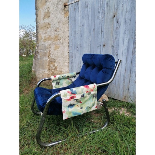 Vintage fauteuil met ophangsysteem 1970