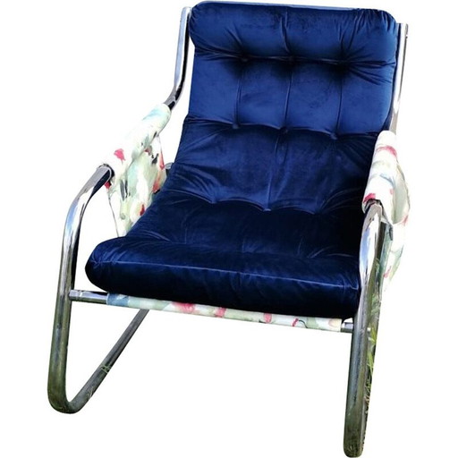Vintage fauteuil met ophangsysteem 1970