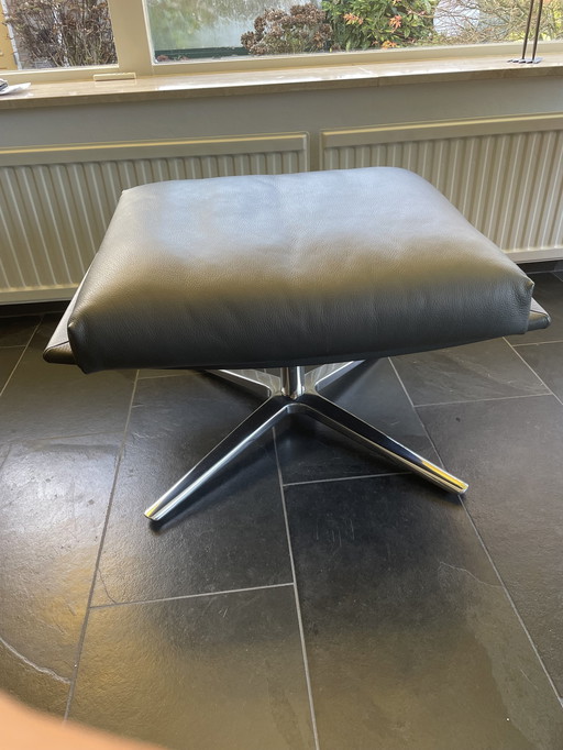 Nieuw!!! Poef/Hocker Leolux Leder Raffino 109, Design