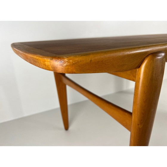 Image 1 of Vintage Zweedse teakhouten salontafel van HMB Möbler, Zweden