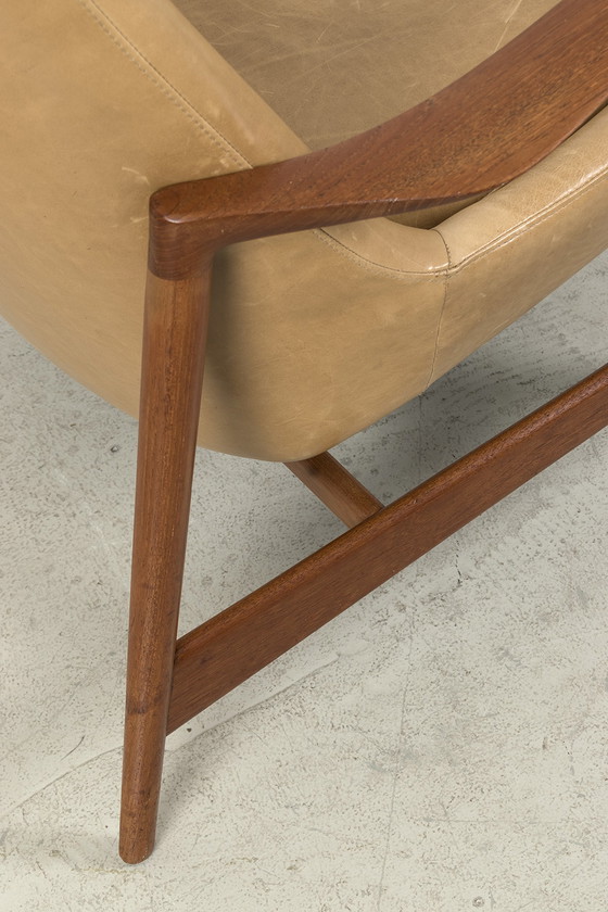 Image 1 of Fritz Hansen 4346 fauteuil by LB Kofod-Larsen