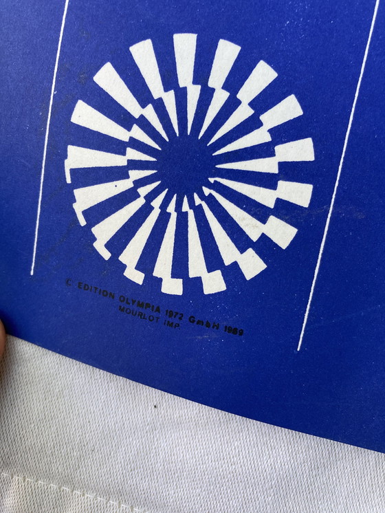 Image 1 of Lithografie Olympische Zomerspelen 1972, München, Door Marino Marini