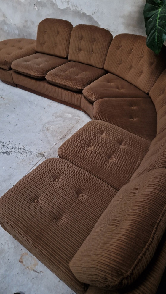 Image 1 of Jaren 70 Vintage Modulaire Hoekbank Lounge Sofa