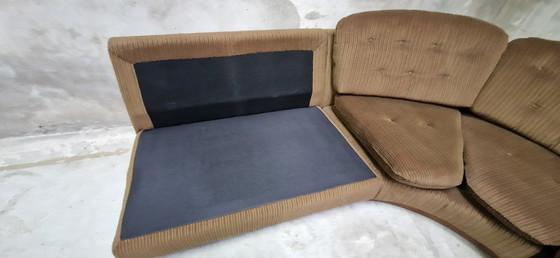 Image 1 of Jaren 70 Vintage Modulaire Hoekbank Lounge Sofa