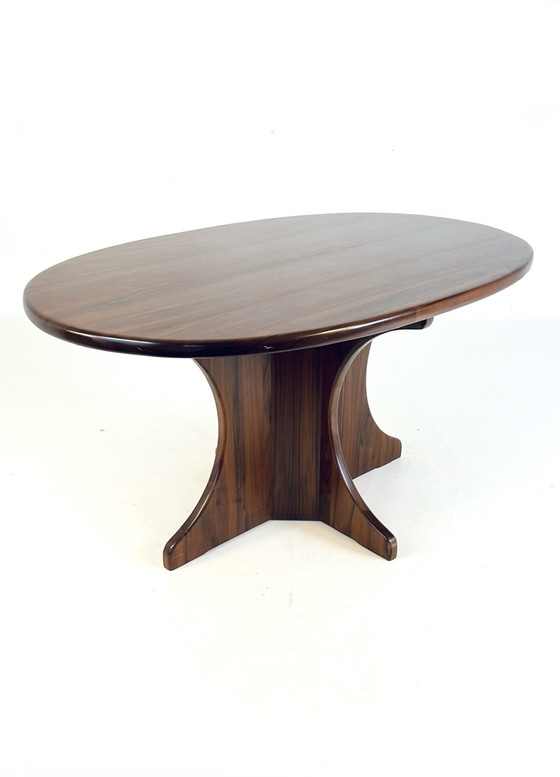 Image 1 of Ovale Tafel Massief Mahonie