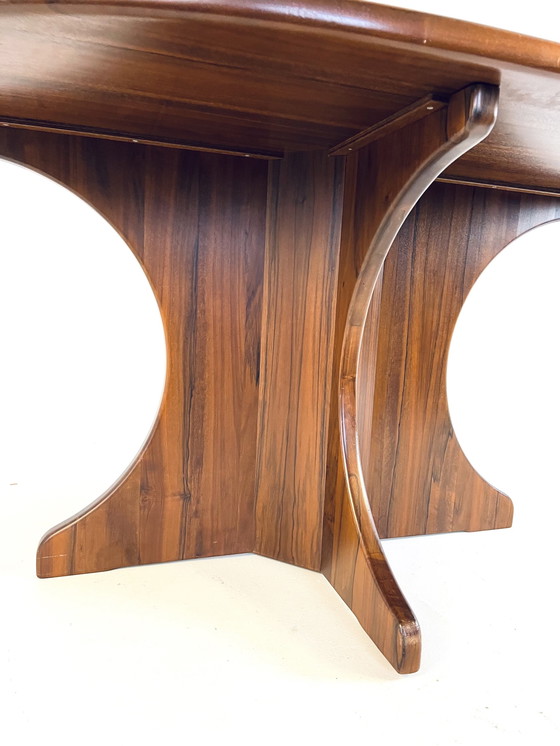 Image 1 of Ovale Tafel Massief Mahonie