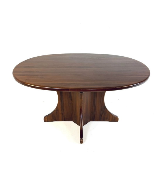 Image 1 of Ovale Tafel Massief Mahonie