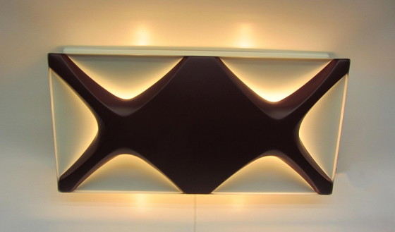 Image 1 of Oester Wandlamp van Klaus Link voor Heinz Neuhaus, 1970