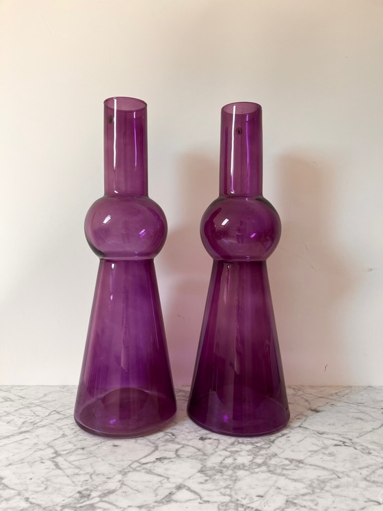 Image 1 of 2x Vintage IKEA grote vaas