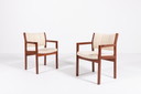 Set van 4 Deense design fauteuils van Christian Hvidt voor Soborg Mobelfabrik
