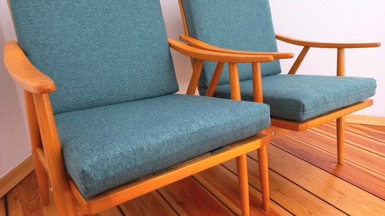 Image 1 of Fauteuils van Michael Thonet voor Ton, 1960S, set van 2