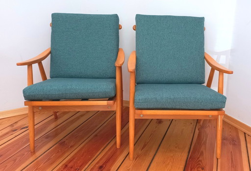 Fauteuils van Michael Thonet voor Ton, 1960S, set van 2