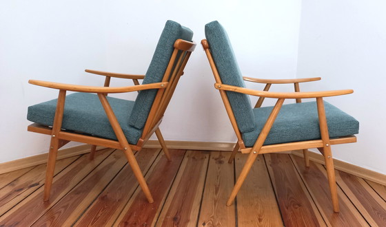 Image 1 of Fauteuils van Michael Thonet voor Ton, 1960S, set van 2