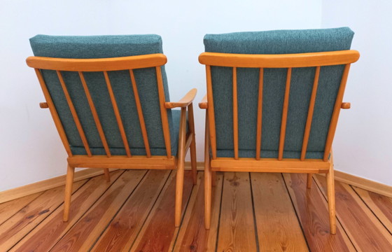 Image 1 of Fauteuils van Michael Thonet voor Ton, 1960S, set van 2