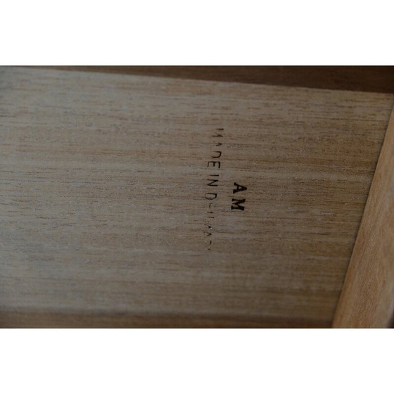 Image 1 of Vintage uitschuifbare teakhouten eettafel, Denemarken 1969