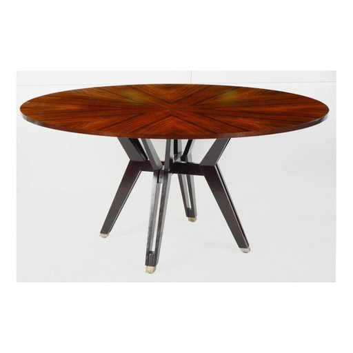 Vintage palissander tafel van Ico Parisi voor Mim, 1970