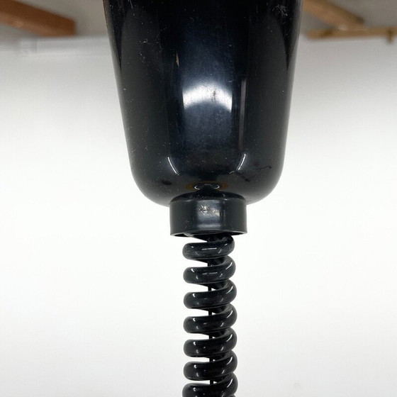 Image 1 of Mid century gele hanglamp van Harvey Guzzini voor Meblo, Italië 1970