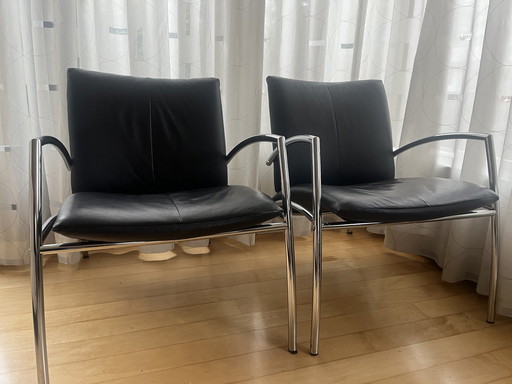 2 X Leren Fauteuil The Sit Chair - Kebe Denmark