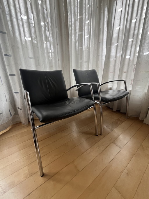 2 X Leren Fauteuil The Sit Chair - Kebe Denmark