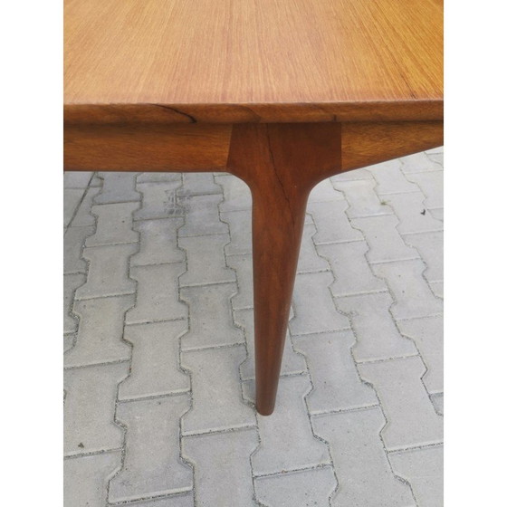 Image 1 of Vintage teakhouten eettafel door Tom Robertson voor Mcintosh, 1970