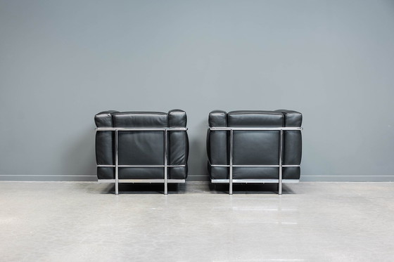 Image 1 of Corbusier Lc2, 2X Fauteuil