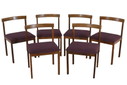 6x eetkamerstoelen stoelen 'Oftenschwang' vintage