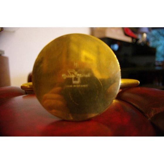 Image 1 of Paar vintage messing kandelaars van Ivar Alenius-Bjork voor Ystad Metal, Zweden jaren 1939