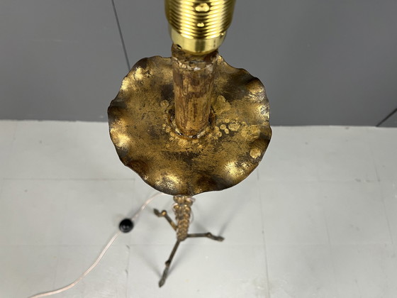 Image 1 of Vintage vloerlamp met kettingschakel, jaren 1960