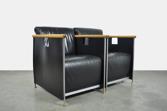 Image 1 of 2x Mazairac & Boonzaaijer fauteuil