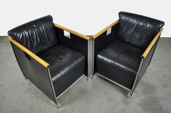 Image 1 of 2x Mazairac & Boonzaaijer fauteuil