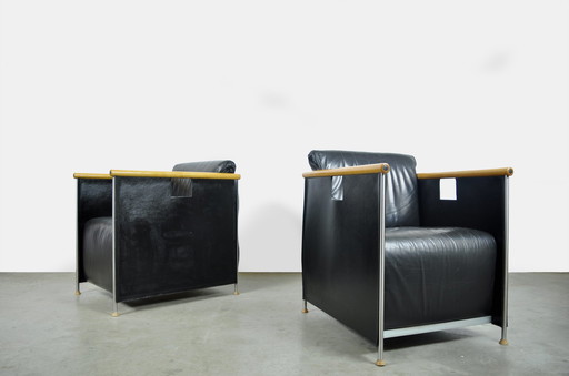 2x Mazairac & Boonzaaijer fauteuil