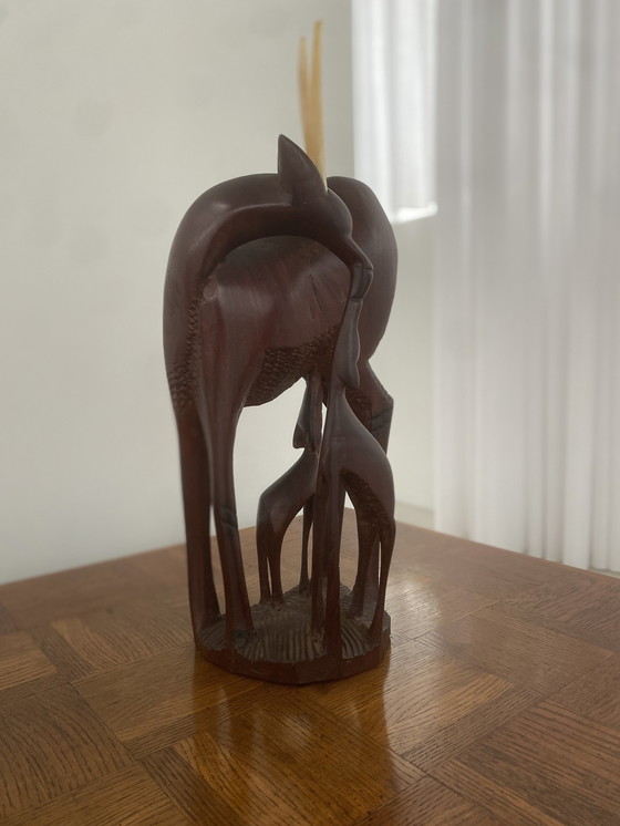 Image 1 of Prachtig Mid-Century Houtsnijwerk 