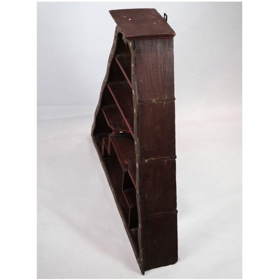 Image 1 of Amager vintage plank met originele verf en kleuren, 1860