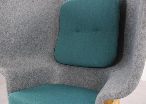 Image 1 of 2X De Vorm Pod Privacy Fauteuil Groen/Grijs