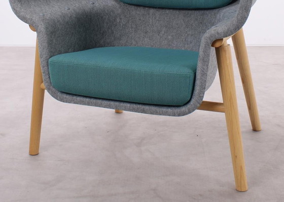 Image 1 of 2X De Vorm Pod Privacy Fauteuil Groen/Grijs