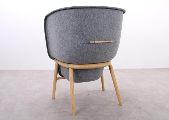 Image 1 of 2X De Vorm Pod Privacy Fauteuil Groen/Grijs