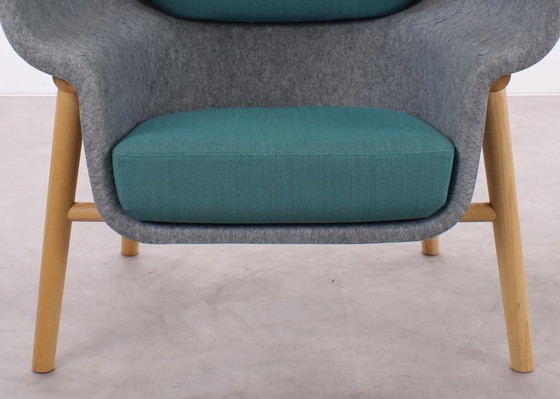 Image 1 of 2X De Vorm Pod Privacy Fauteuil Groen/Grijs