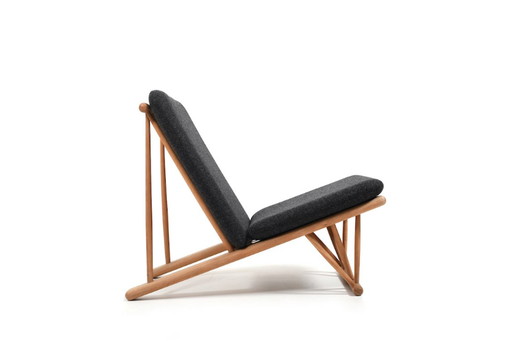 Deense fauteuil van Poul M. Volther voor FDB Møbler, 1954