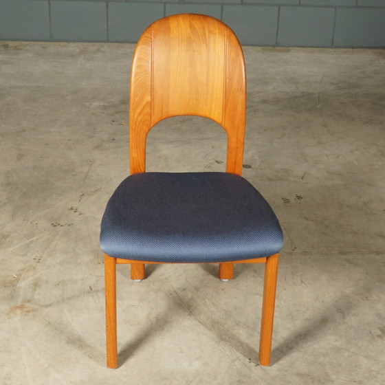 Image 1 of Set Met 4 Eetkamerstoelen – Holstebro Denmark – Jaren 70