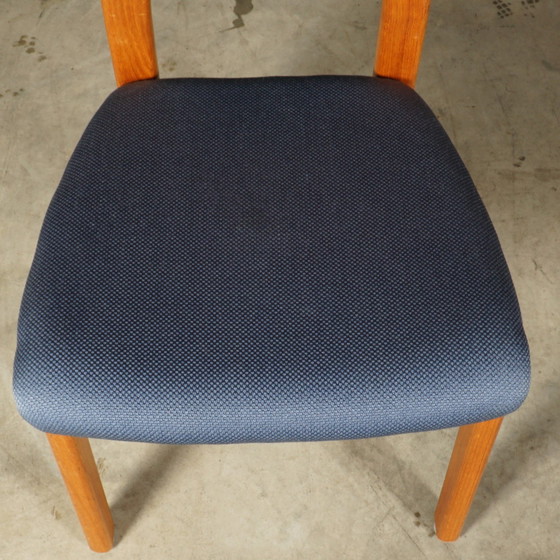 Image 1 of Set Met 4 Eetkamerstoelen – Holstebro Denmark – Jaren 70