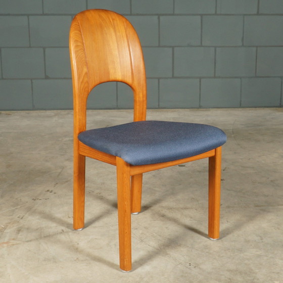 Image 1 of Set Met 4 Eetkamerstoelen – Holstebro Denmark – Jaren 70